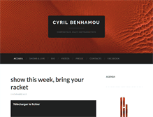 Tablet Screenshot of cyrilb.fr